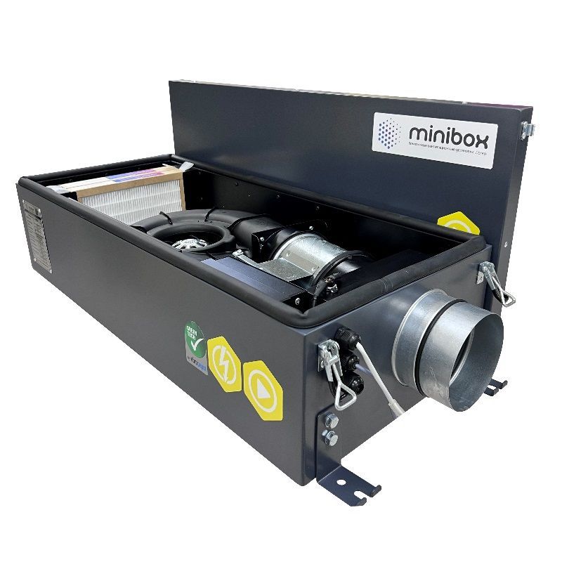 Приточная вентиляционная установка Minibox серия E-300.Premium GTC